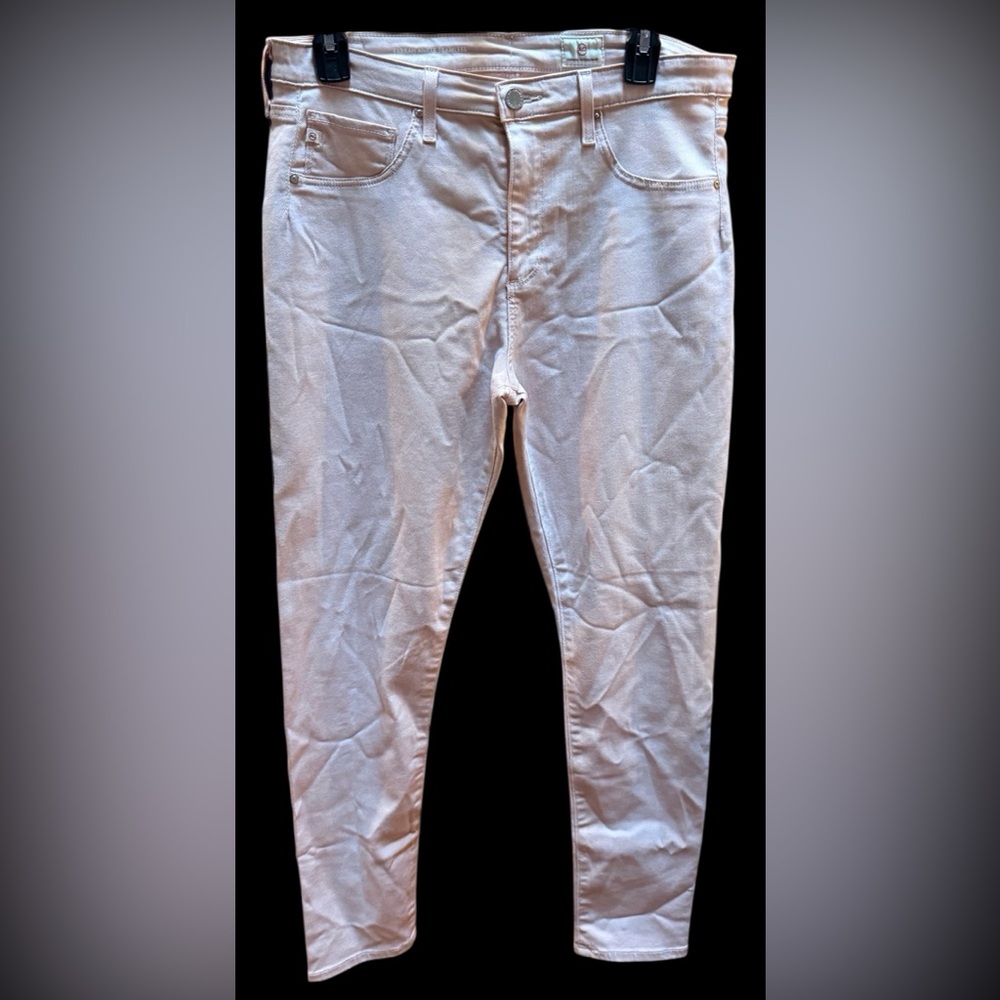 👖 AG Adriano Goldschmied Farrah Ankle Seamless Skinny Jeans | Light Pink | 31R